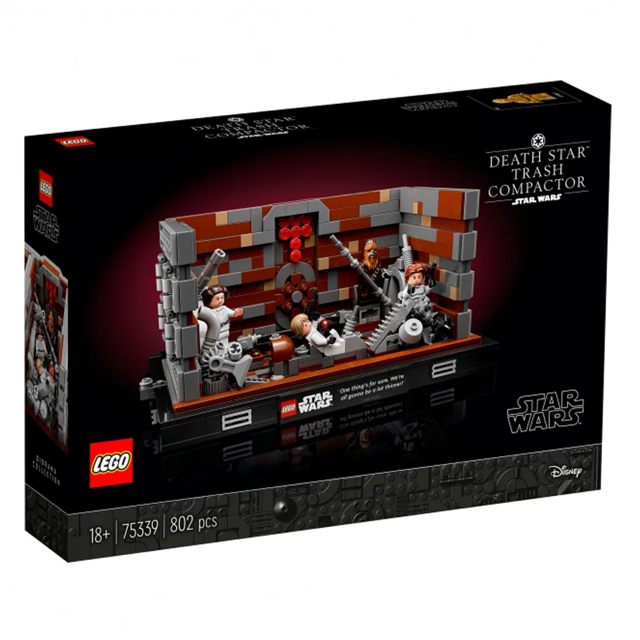 Конструктор LEGO Star Wars Мусорный Компактор Звезды Смерти 75339