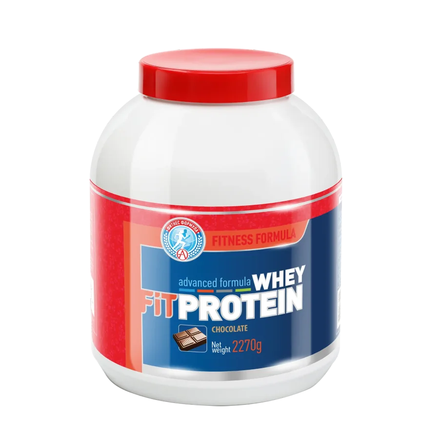 Протеин Fit Whey Protein Шоколад Белковый коктейль с витаминами и минералами