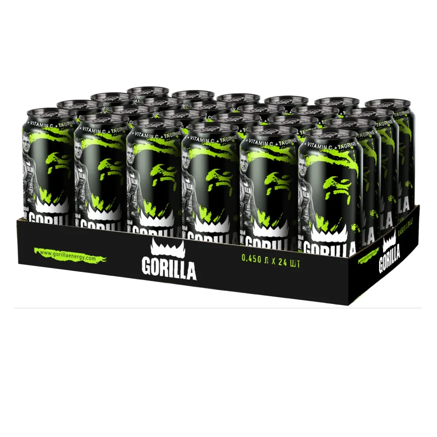 Энергетический напиток Gorilla зеленый