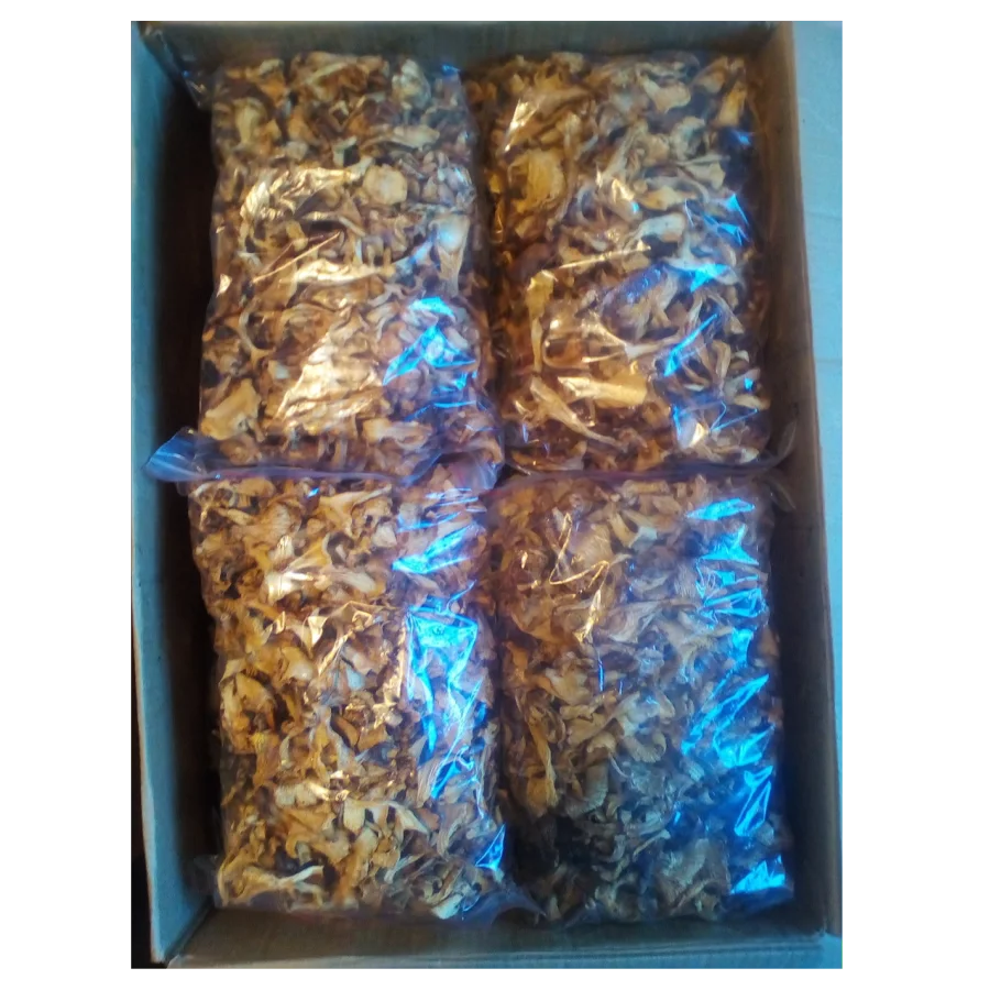 Грибы Лисички сушеные из Сибири 1 кг