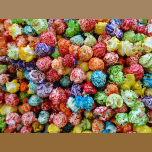 Multicolored popcorn 200 gr.