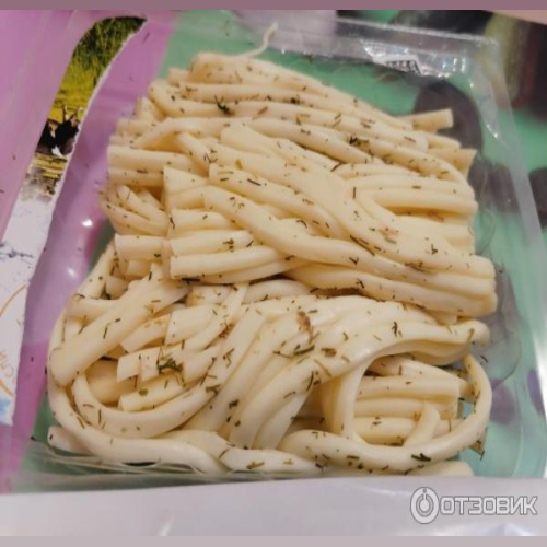 Сыр Чечил  спагетти молочный  с укропом весовой
