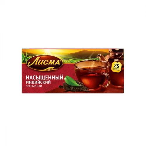 Saturated Black Indian Lisma Tea, 25p*1.8g
