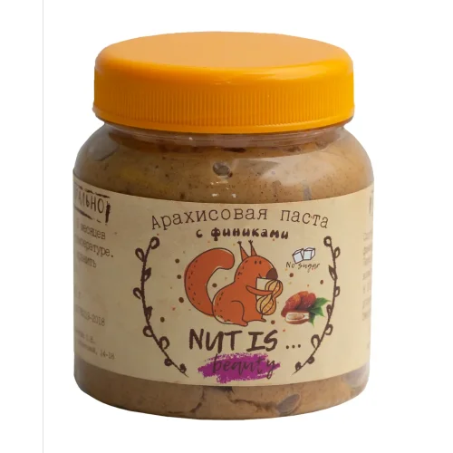 Peanut Pasta Nut IS with dates 280 gr without sugar