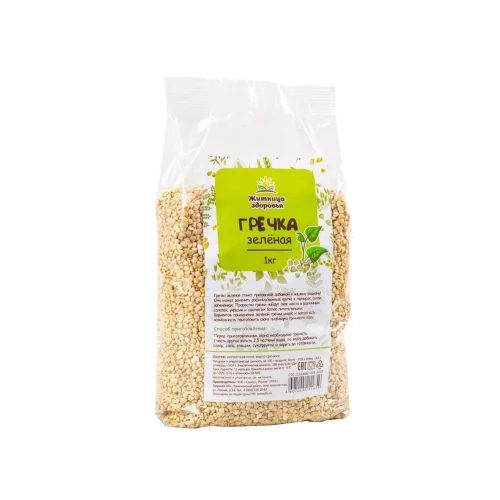 Green buckwheat "Breadbasket of health"  