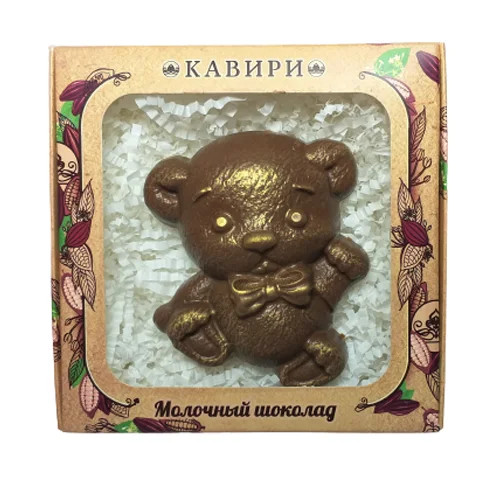 Chocolate Figure Teddy Bear
