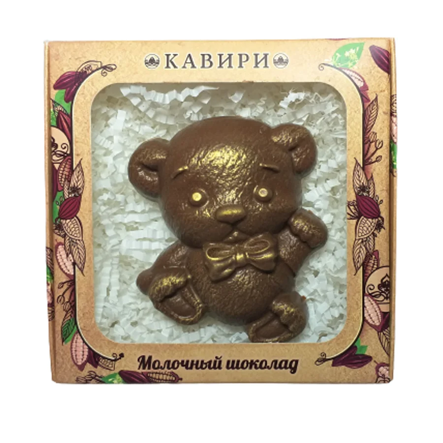 Chocolate Figure Teddy Bear