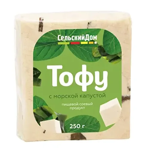 Тофу с морской капустой