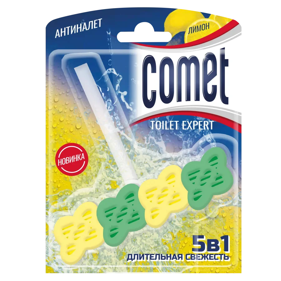 Чистящее средство Comet Блок для унитаза Цитрус