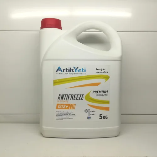 Artikyeti Antifreeze Ultimate G12 + Yellow 5kg / 4pcs / 114St