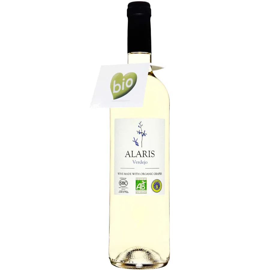 Вино защищенного географического указания сухое белое категории Vino de la Tierra de Castilla региона Кастилия-Ла-Манча "Аларис Вердехо" 2018 11,5  0,75