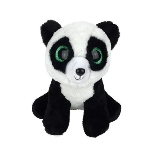 Soft Panda toy with shiny eyes 26x28