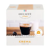 Кофе в капсулах O'CCAFFE Crema для системы Dolce Gusto, 16 шт (Италия) 