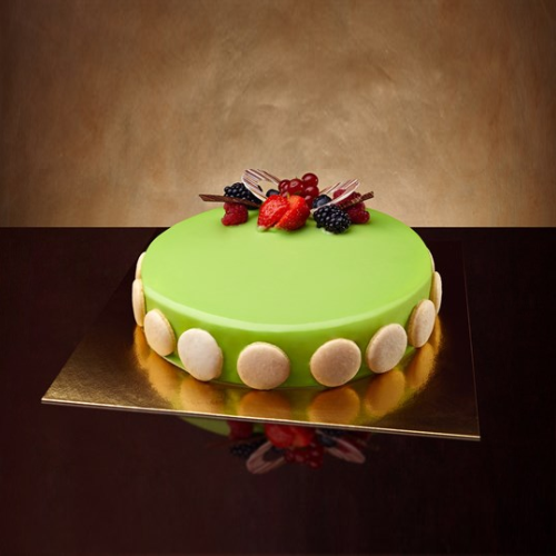Cake "Mint Mousse with Chocolate"