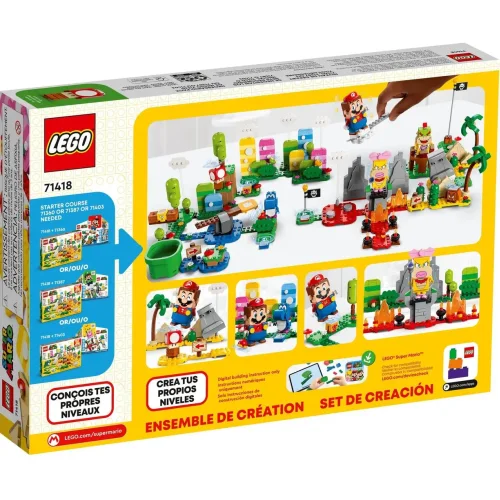Конструктор LEGO Super Mario Набор инструментов для творчества 71418