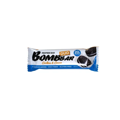 Unglazed Bombbar "Cream cookies" 60g*20