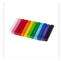 Plasticine with a rolling pin and molds Yunlandiya 12 colors., 165 g