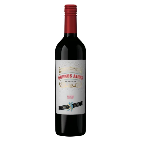 Вино столовое красное Буэнос Айрес полусухое 13% 0,75