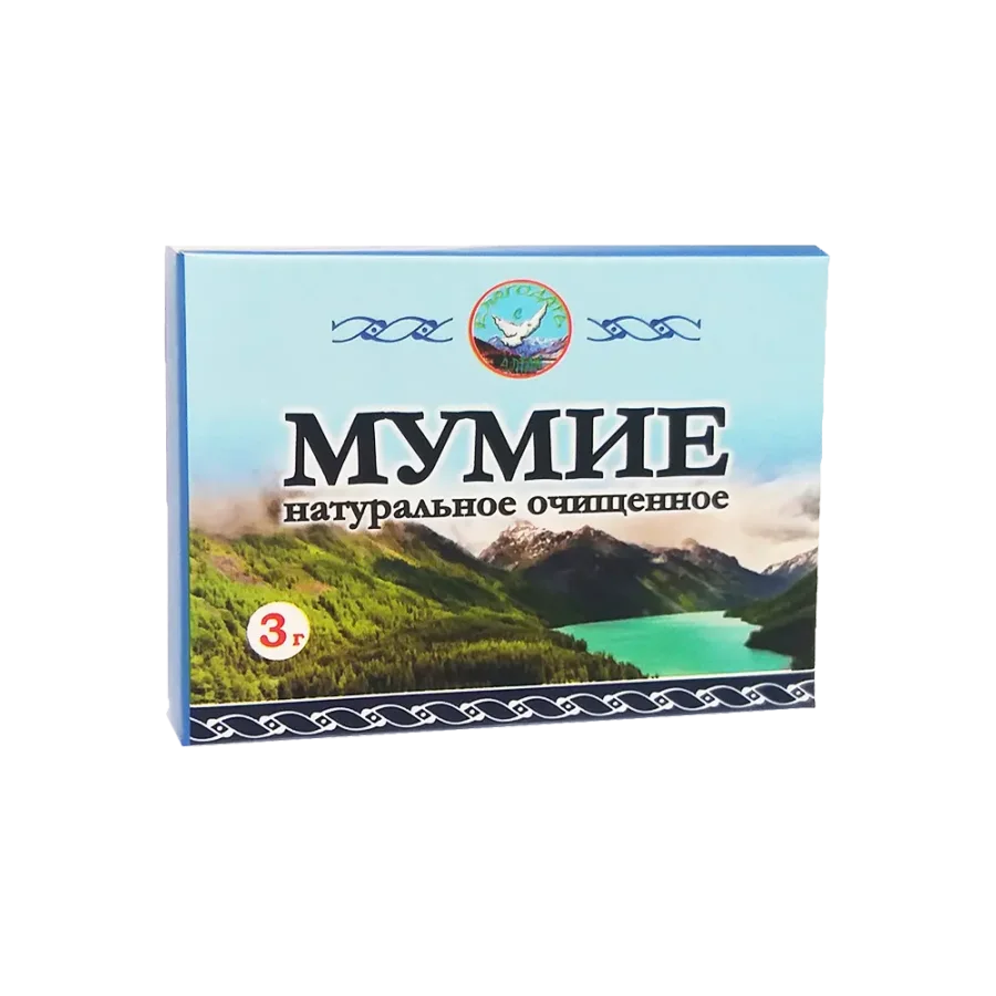 Мумие 3 гр (очищенное натуральное)