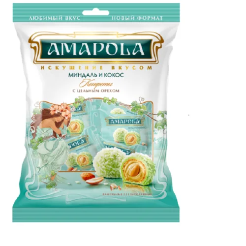 Candy Amapola Almonds and Coconut