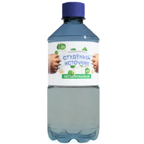 Drinking spring water 0.5l n/gas "Ice Spring"