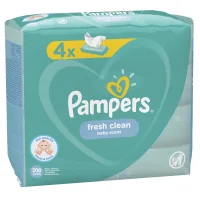 Children's wet wipes Pampers Fresh Clean 208 pcs.