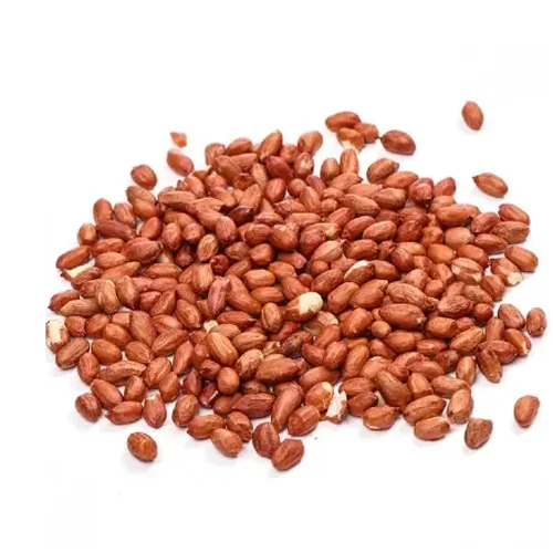 Brown peanuts, peeled