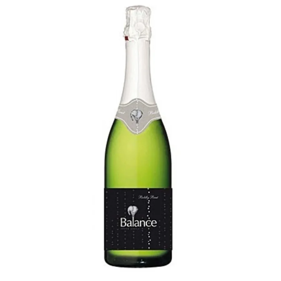 Sparkling wine with a protected appellation of origin sweet pink "BALANCE" Sweet Temperature 8% 0.75