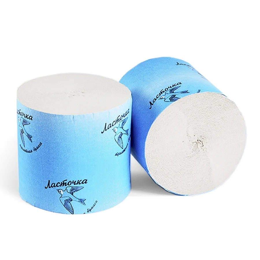 Toilet paper "Swallow", without sleeve, 50pcs/pack.