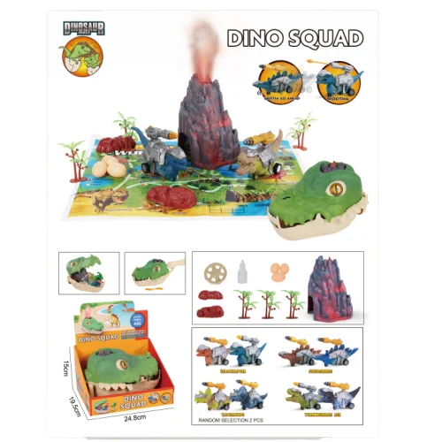 Plot and role-playing set for Dinosaur Head games in the assortment     