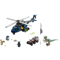LEGO Jurassic World Chasing Blue by Helicopter 75928