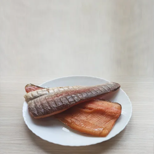 Cold smoked trout fillet
