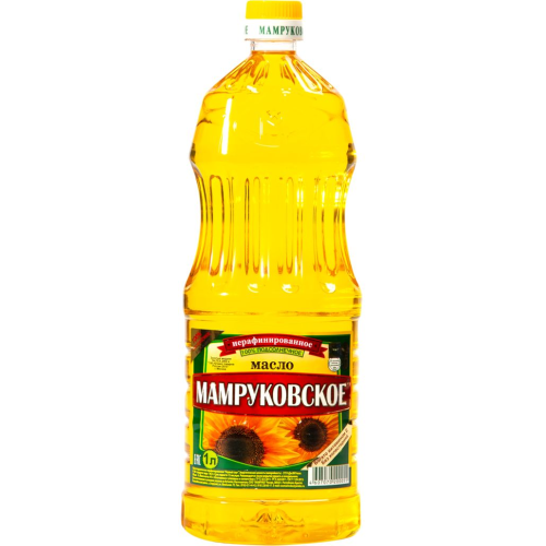 Unrefined sunflower oil «Mamrukovskoye»
