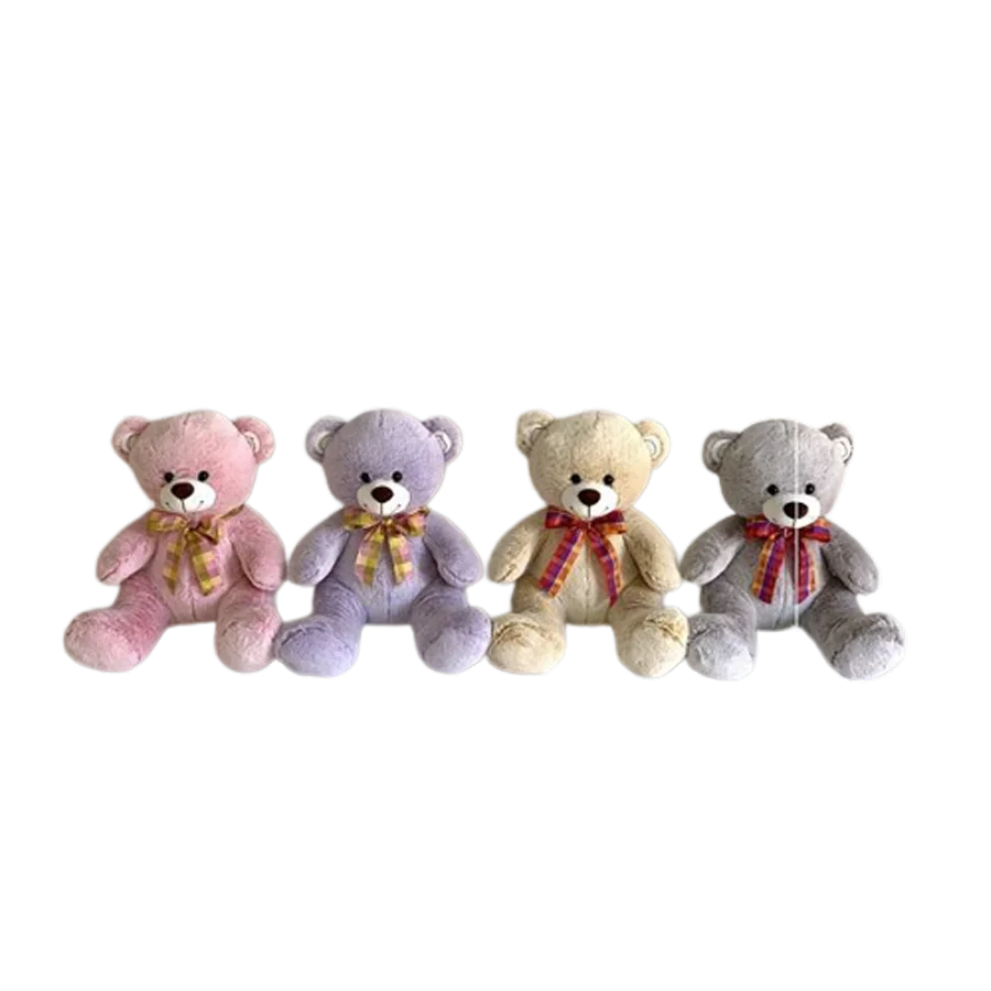 Soft Teddy Bear toy with a bow 60 cm