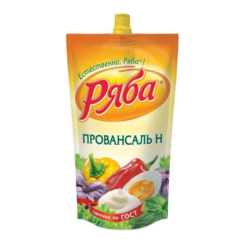 Mayonnaise sauce Ryaba Provencal N 40%, 400g, d/p