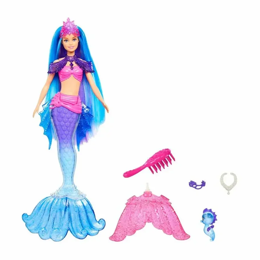 Сила русалки (Малибу) Barbie Dreamtopia Кукла Mattel HHG52 