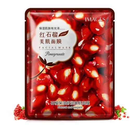 Face mask with pomegranate extract