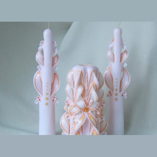 Wedding set of candles