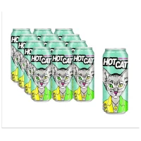Энергетический напиток Hot Cat  киви-фейхоа