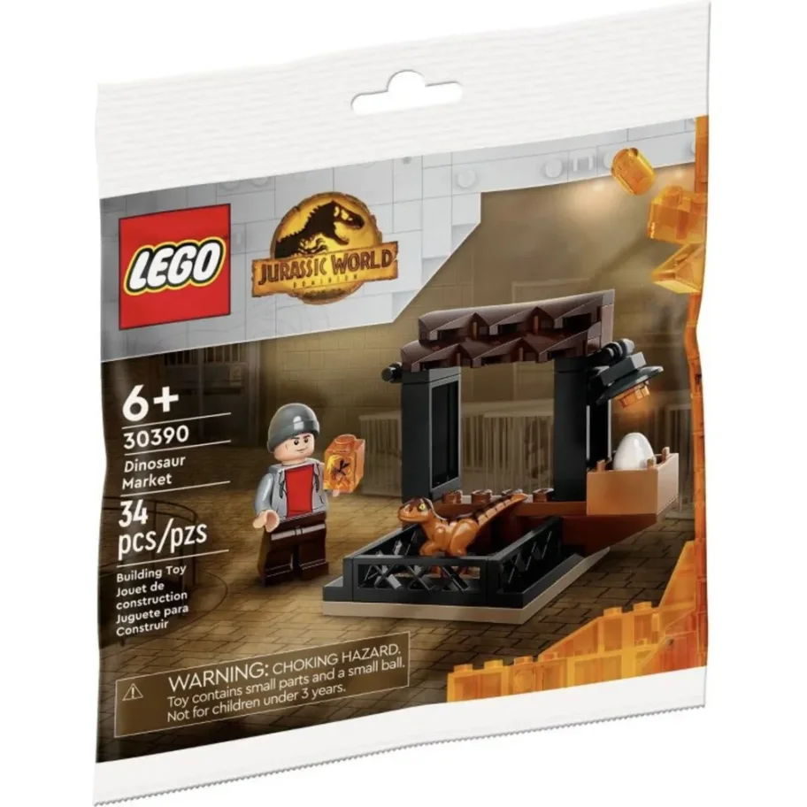 Конструктор LEGO Jurassic World Рынок динозавров 30390