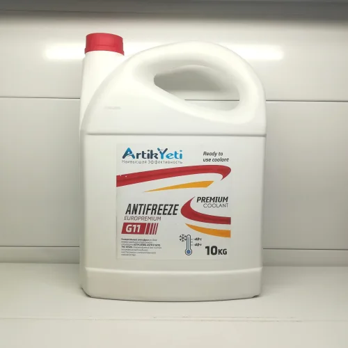 Articyeti Antifreeze Euro Premium G11 Red 10kg / 72pcs