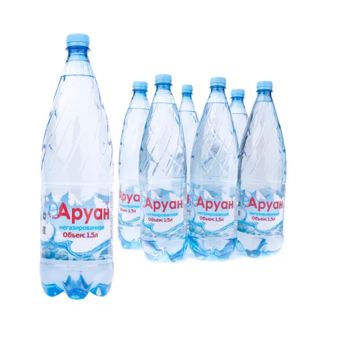 Natural drinking water Aruan 1.5 l non-carbonated
