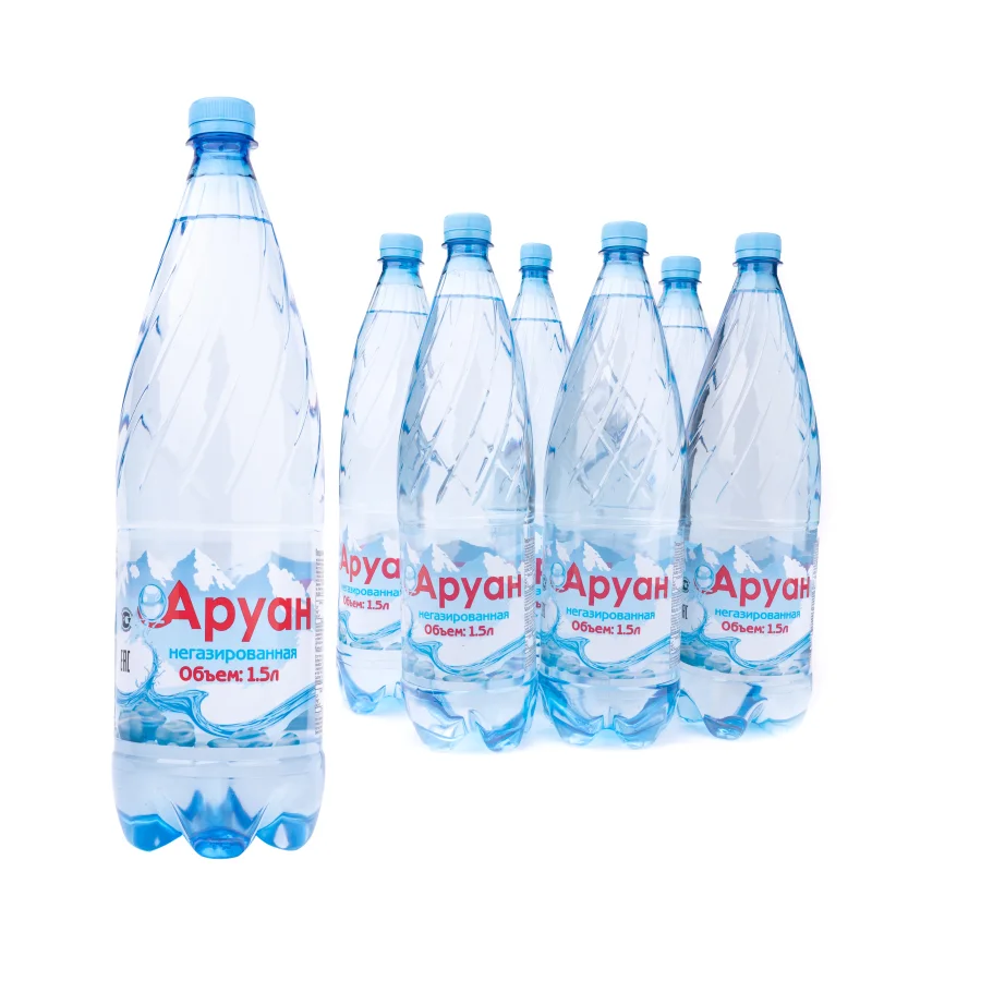 Natural drinking water Aruan 1.5 l non-carbonated