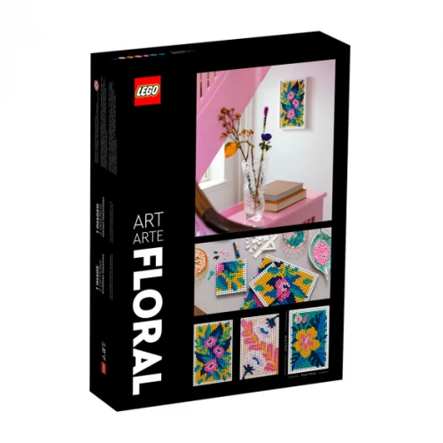 Конструктор LEGO ART Цветочный арт 31207