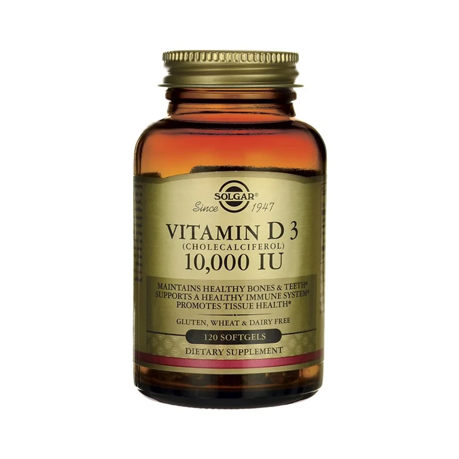 Vitamin D3 Solgar 10.000iu - 120 caps