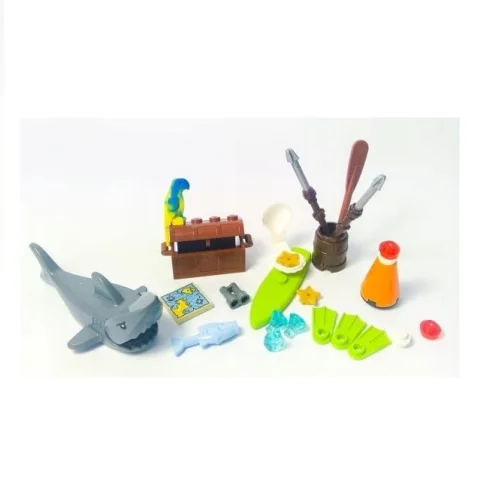 Конструктор LEGO Xtra Дополнительные элементы Морская тематика 40341