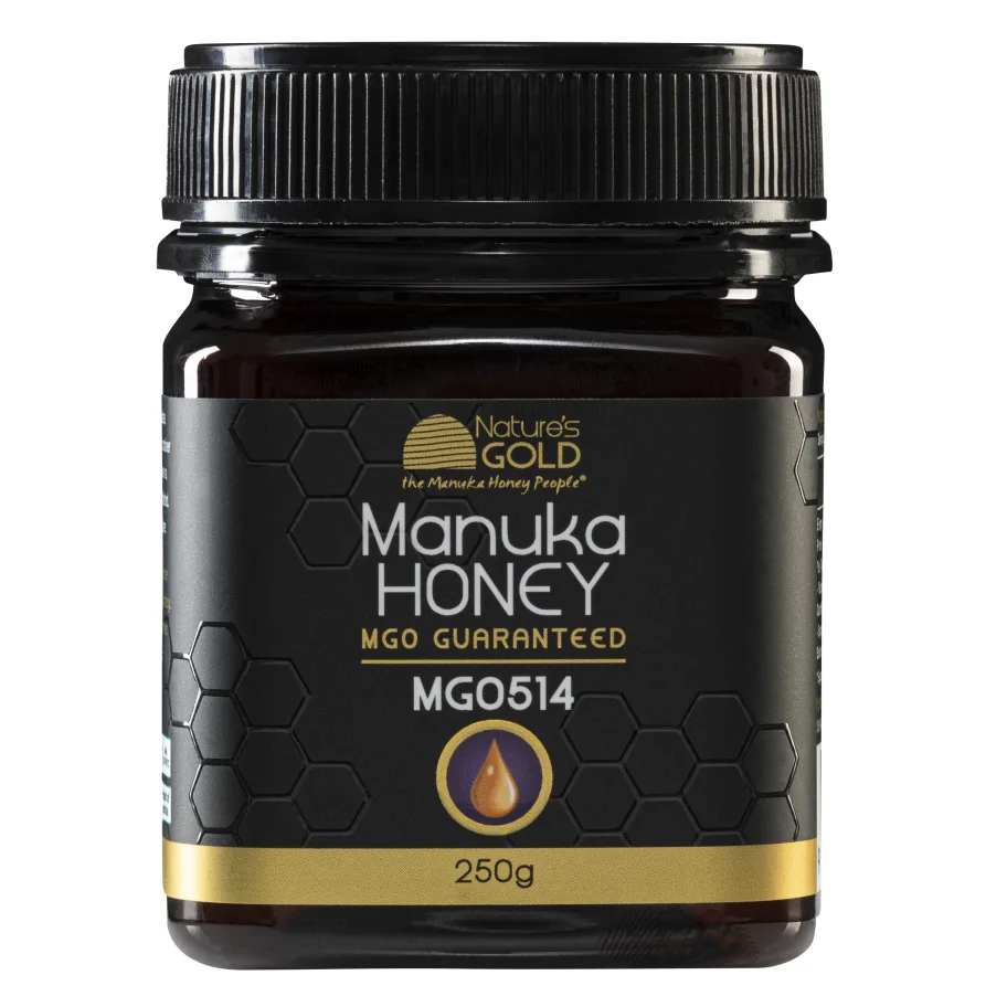 Manuka Honey (Monofloral Manuka Honey) Nature's Gold MGO 514+ (UMF 15+)
