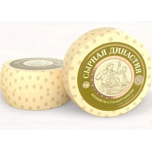 Cheese "Aramel with a Jacknik" (Circle 9 kg)