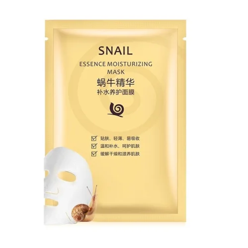 Revitalizing mask with snail mucin Bisutang