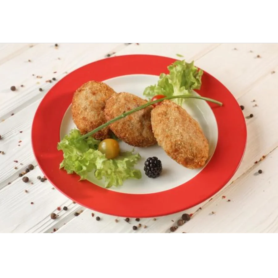 Fish cutlets from pike fillet